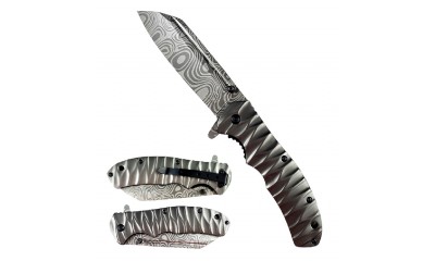 Falcon Tanto Blade Spring Assisted Knife KS43554GY